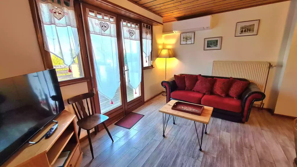 entrée et salon grand gite