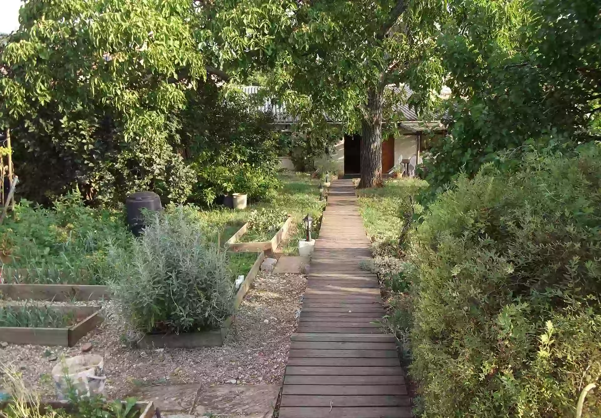 séjour aux Gîtes l'Érable jardin et environnement